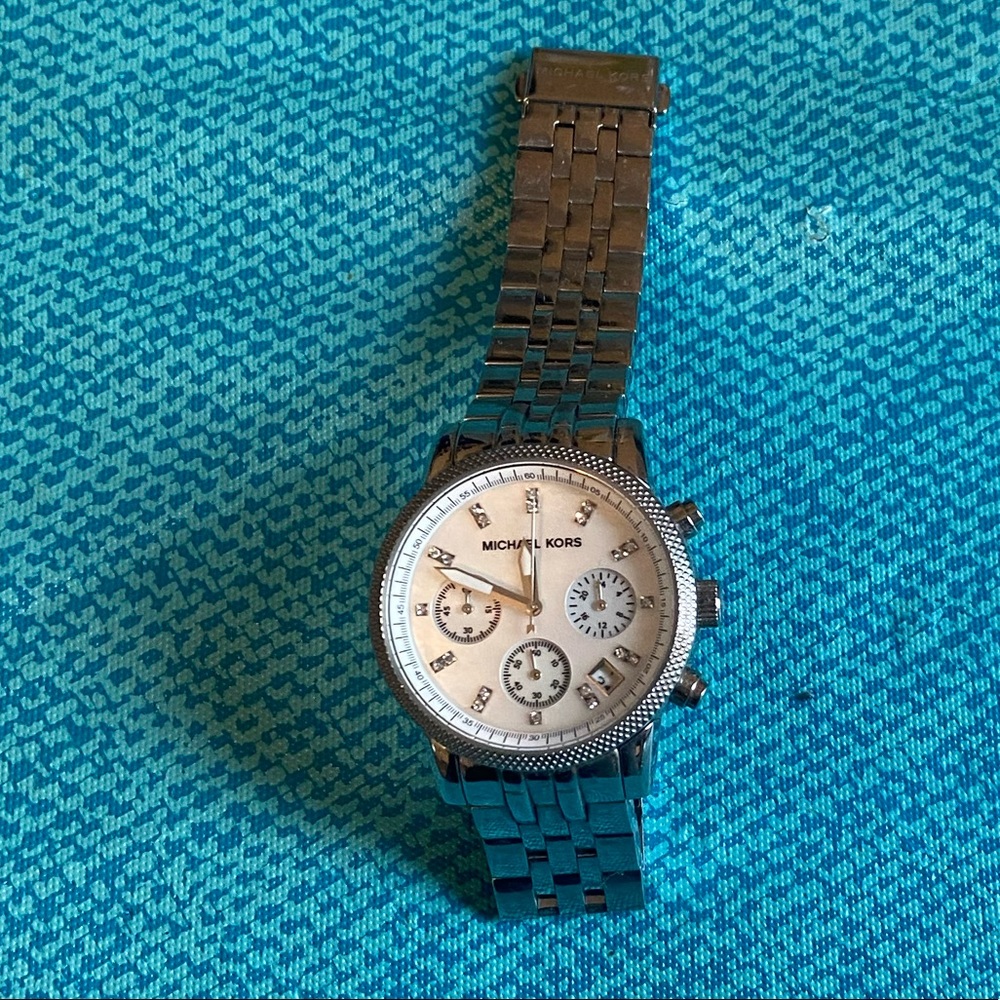Ladies silver Michael Kors Watch